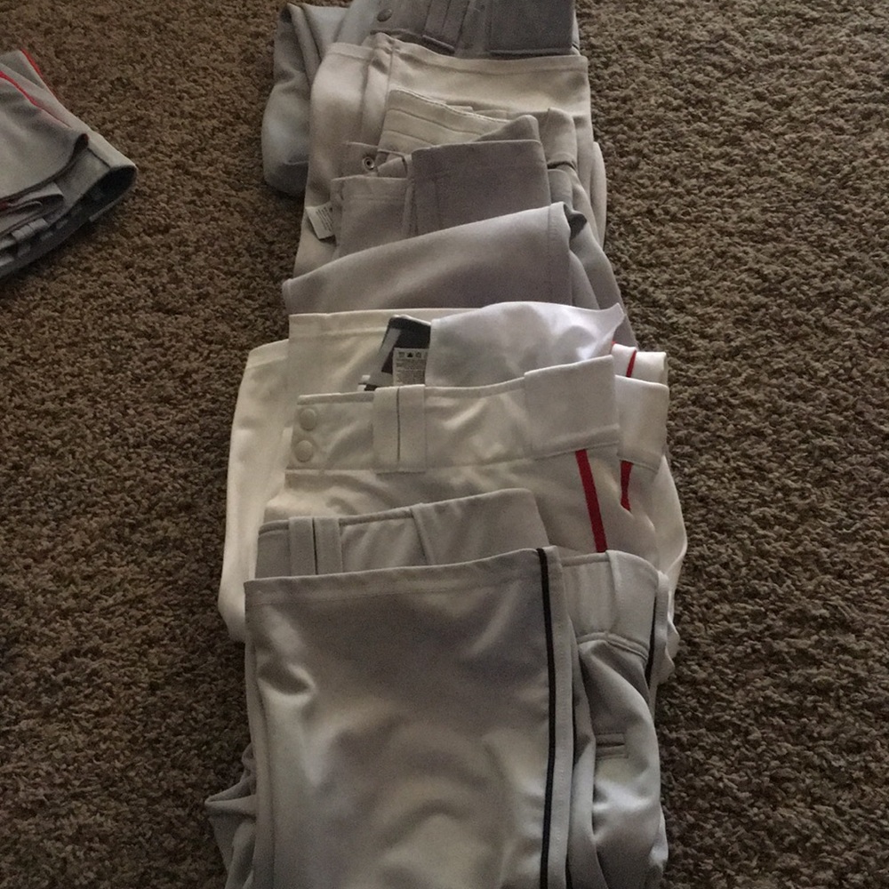 Various size, brand baseball pants - Picture 1 of 11